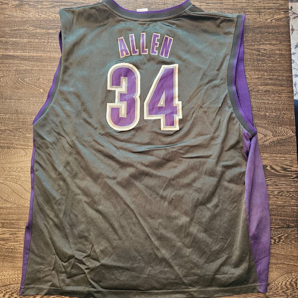 Vintage Retro Ray Allen Milwaukee Bucks NBA basketball streetwear jersey XXL 2XL